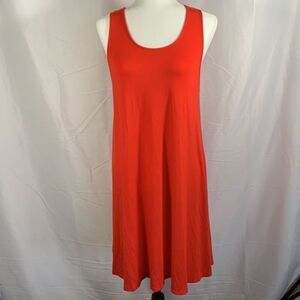Talula Aritzia Stretchy Red Summer Mid-Length Dress